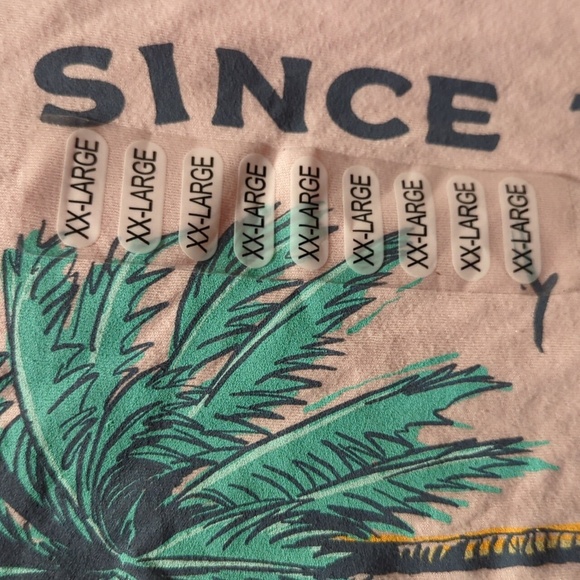 Levi's Palm Tree Island T-shirt Finely Crafted Denim Size XXL NWT MSRP $29.50 - Picture 5 of 5